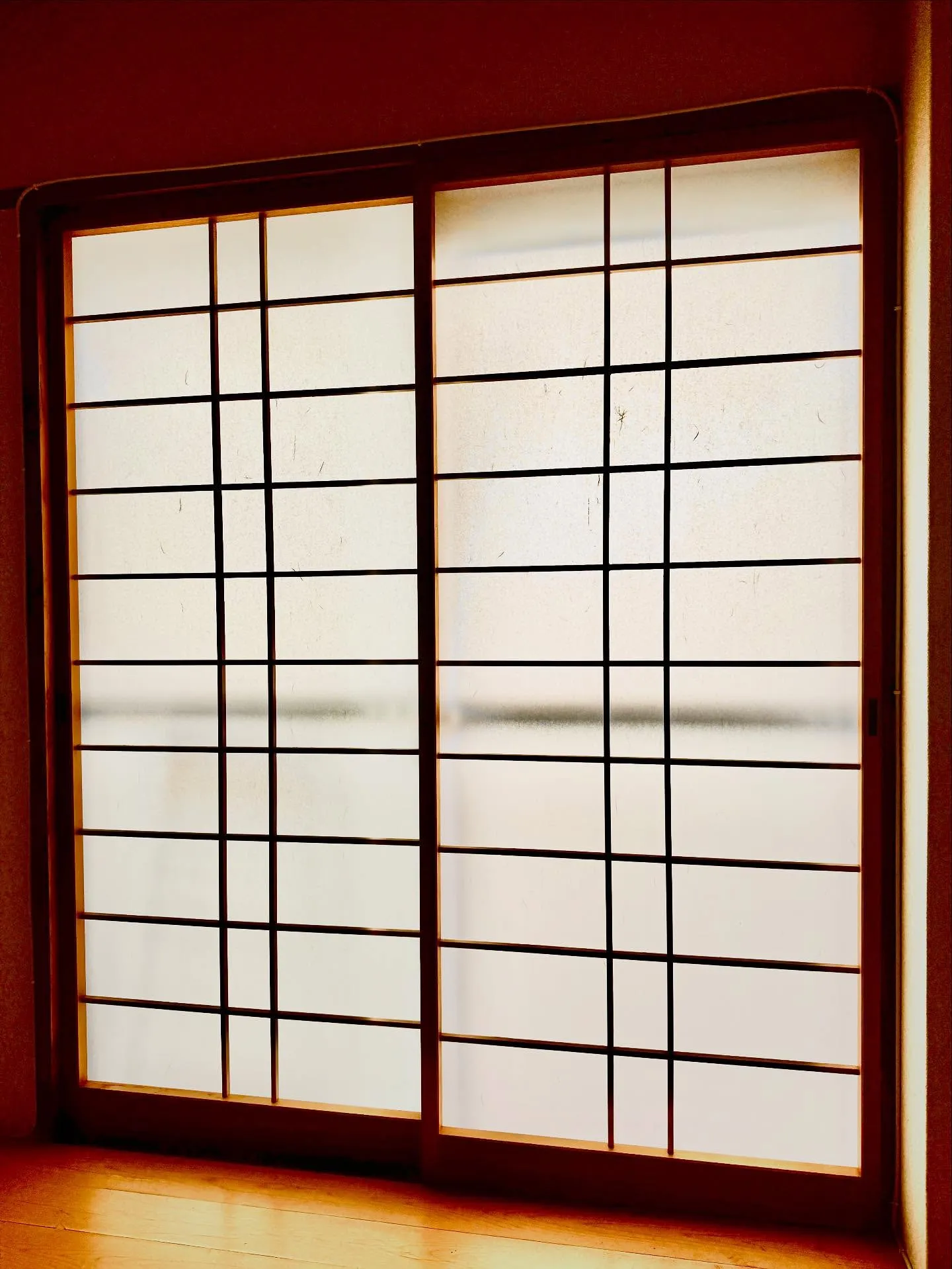 金沢屋 折尾・黒崎店　最近、長年使用されていた障子を張り替え...